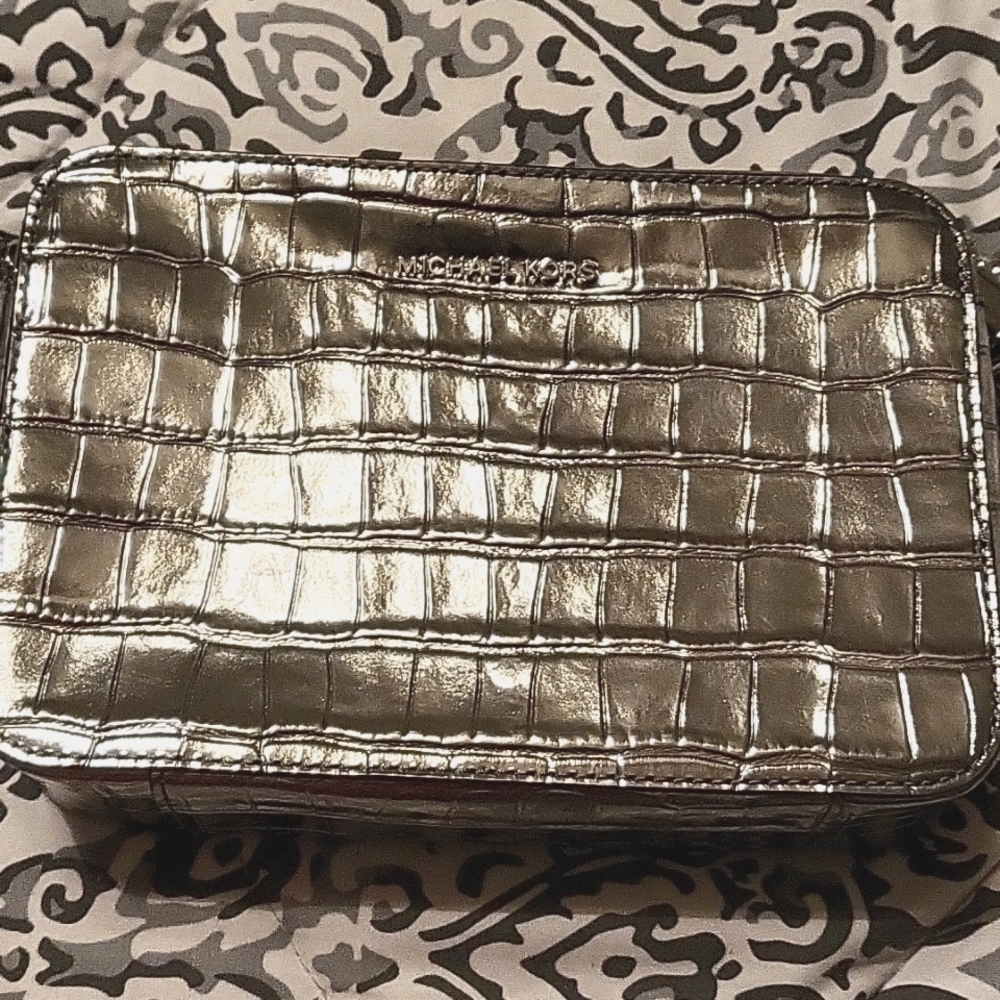 Michael kors crossbody (gunmetal)